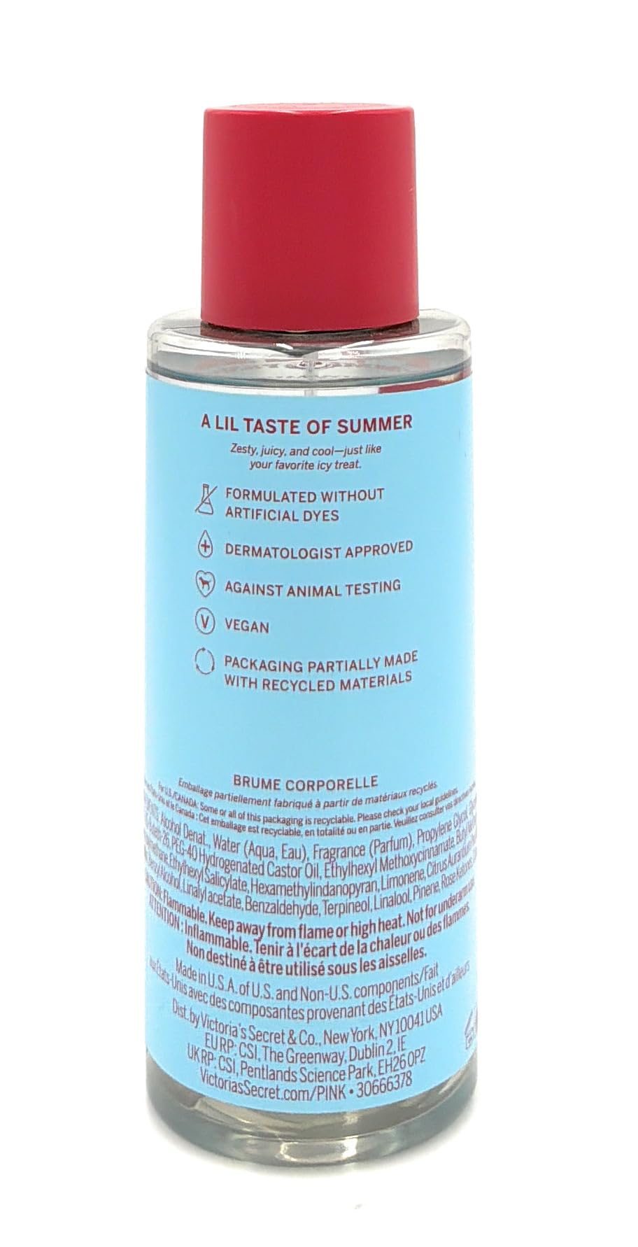 Victoria's Secret Pink Rocket Pop Body Mist 8.4 Fl Oz