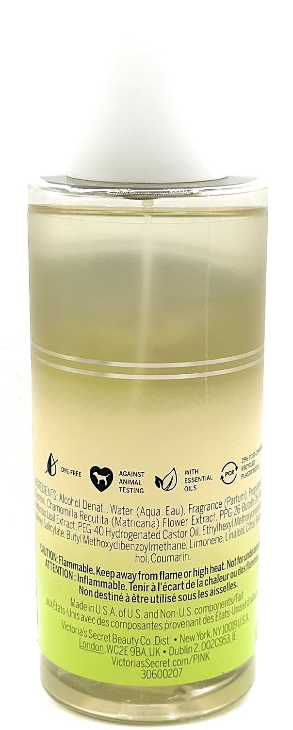 Victoria's Secret Pink Tropic Vanilla Fragrance Body Mist 8.4 fluid Ounce Spray