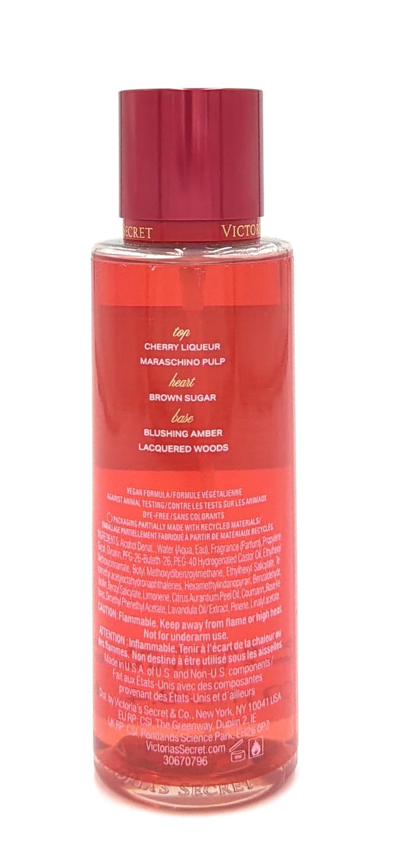 Victoria's Secret Cherry Desire Fragrance Body Mist 8.4 Fl Oz