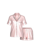 Victoria's Secret Satin Short Pajama Set, Sleepwear for Women, Stripe, XS