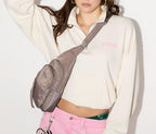 Victoria's Secret PINK Nylon Sling Backpack Bag