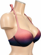 Victoria's Secret Swim Archives Sunset Ombré Push-Up Bikini Top New