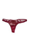 Victoria's Secret Midnight Affair Thong Panty Color Red New