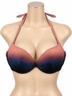 Victoria's Secret Swim Archives Sunset Ombré Push-Up Bikini Top New