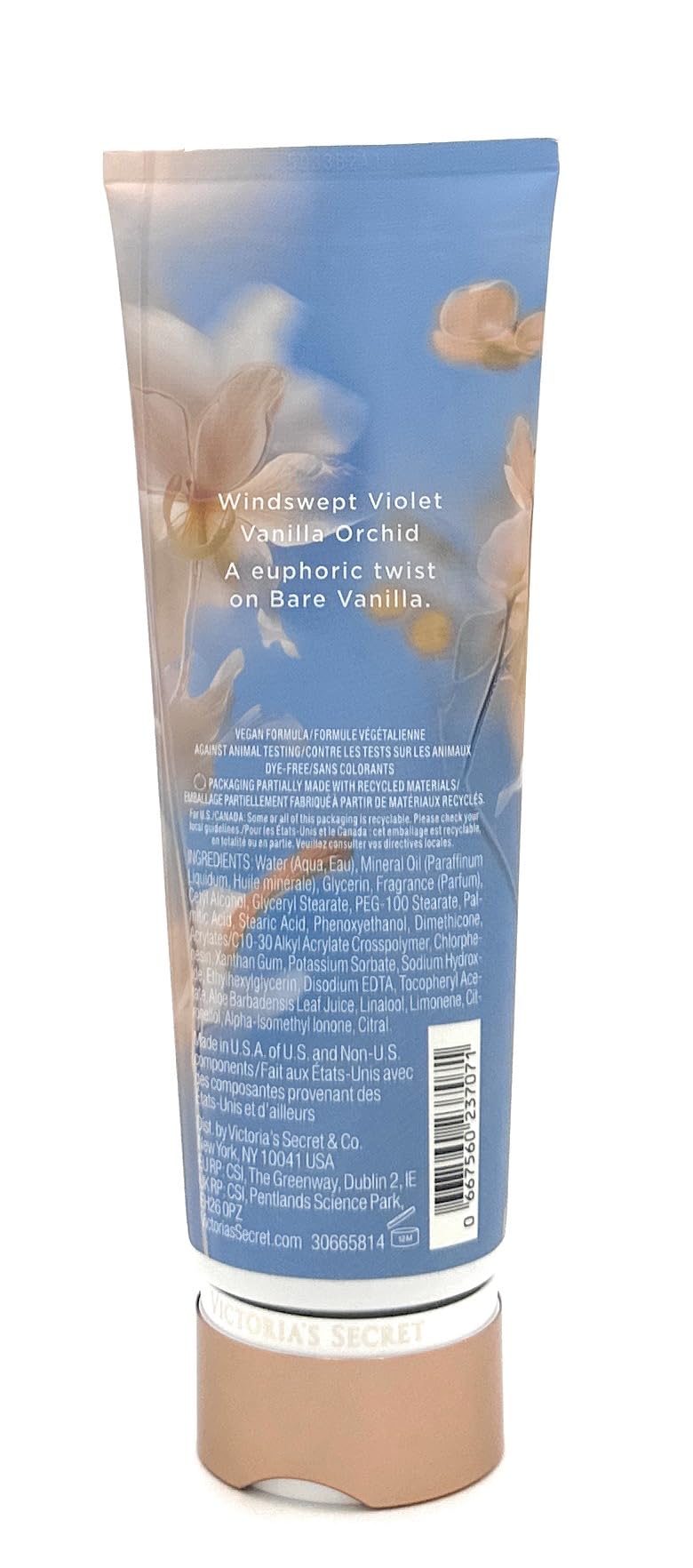 Victoria's Secret Fragrance Lotion Bare Vanilla Bliss 8.0 Fl Oz