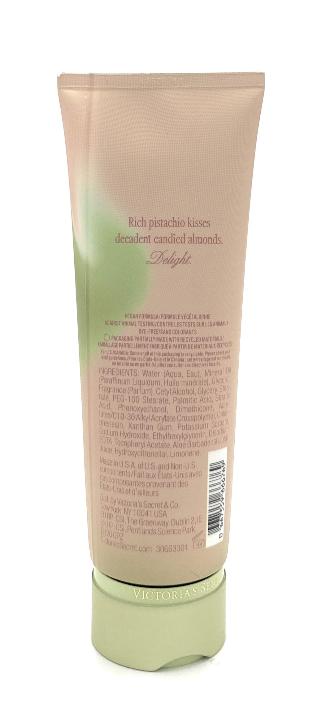 Victoria's Secret Fragrance Lotion Pistachio Creme 8.0 Fl Oz