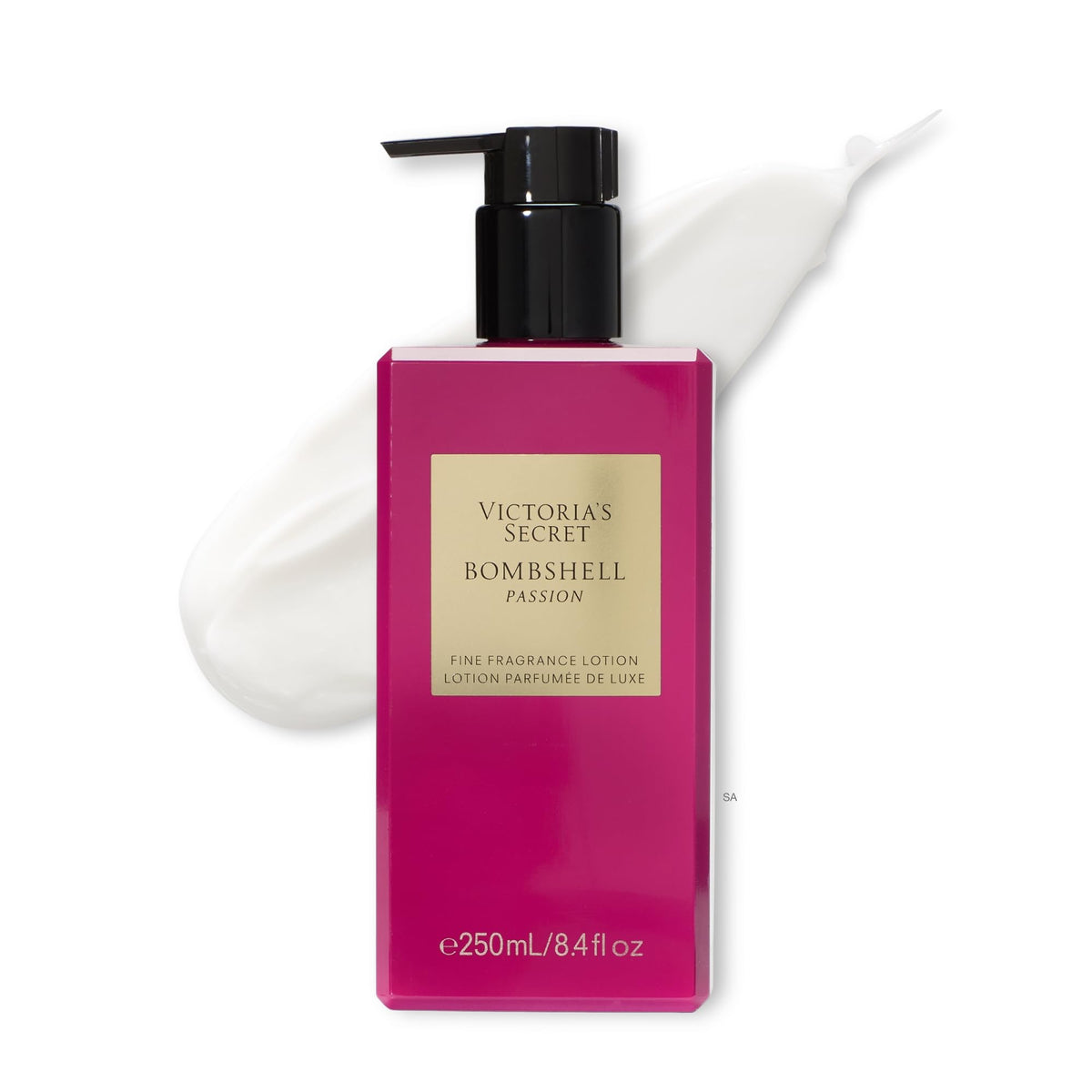 Victoria's Secret Bombshell Passion Fragrance Body Lotion, Notes of Sparkling Cassis, Queen Peony & Fuchsia Rose (8.4 oz)