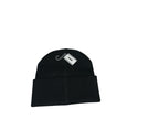 Victoria's Secret Pink Rib Knit Rhinestone Beanie Black Shine New