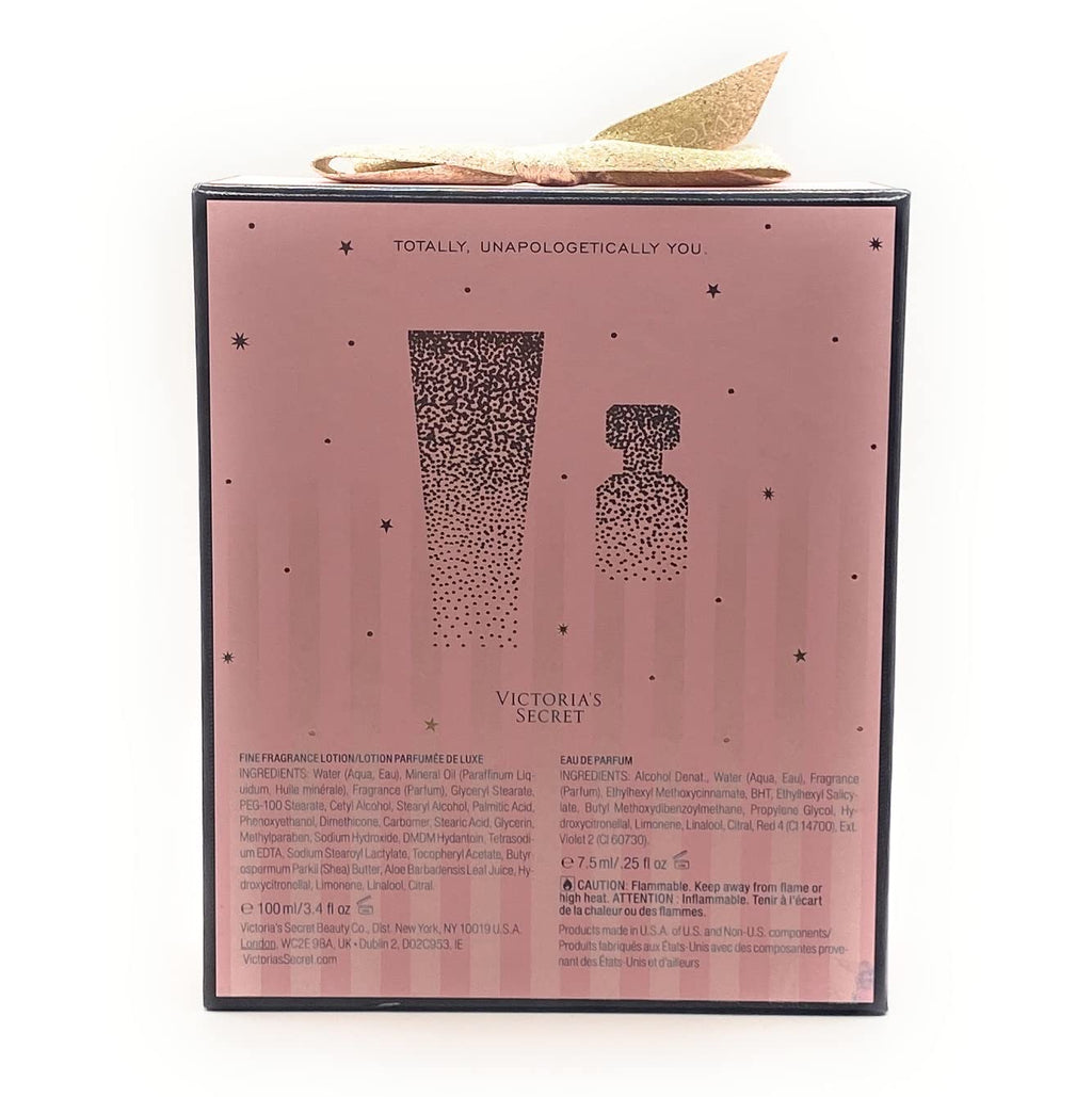 Victoria's Secret Bombshell Eau de Parfum .25 oz. & Fragrance Lotion 3.4 oz Mini Perfume Gift Set