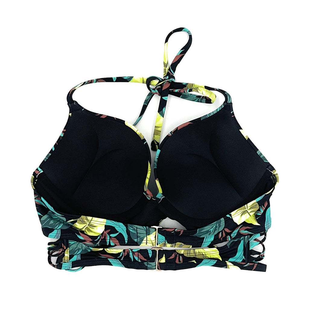 Victoria's Secret Bombshell Add 2 Cup Sizes Bikini Top Floral 32D