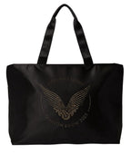 Victoria's Secret Rhinestone Fashion Show Tote Bag Color Black/Gold New