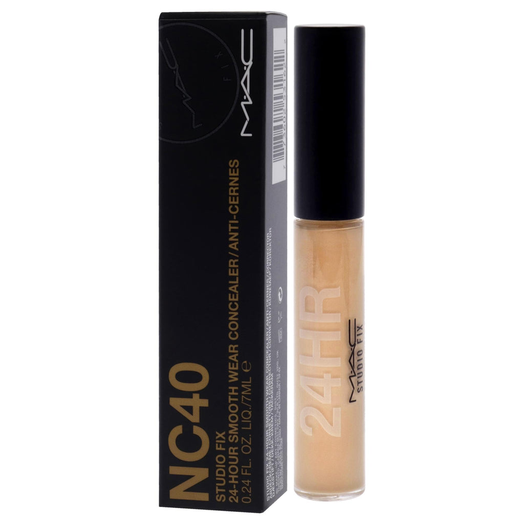 Studio Fix 24-Hour Smooth Wear Concealer - NC40 by MAC for Women - 0.24 oz Concealer