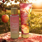 Victoria's Secret DREAMY APPLE ORCHARD Fragrance Mist & Lotion 2pc bundle for Women - Fruity Floral Scent