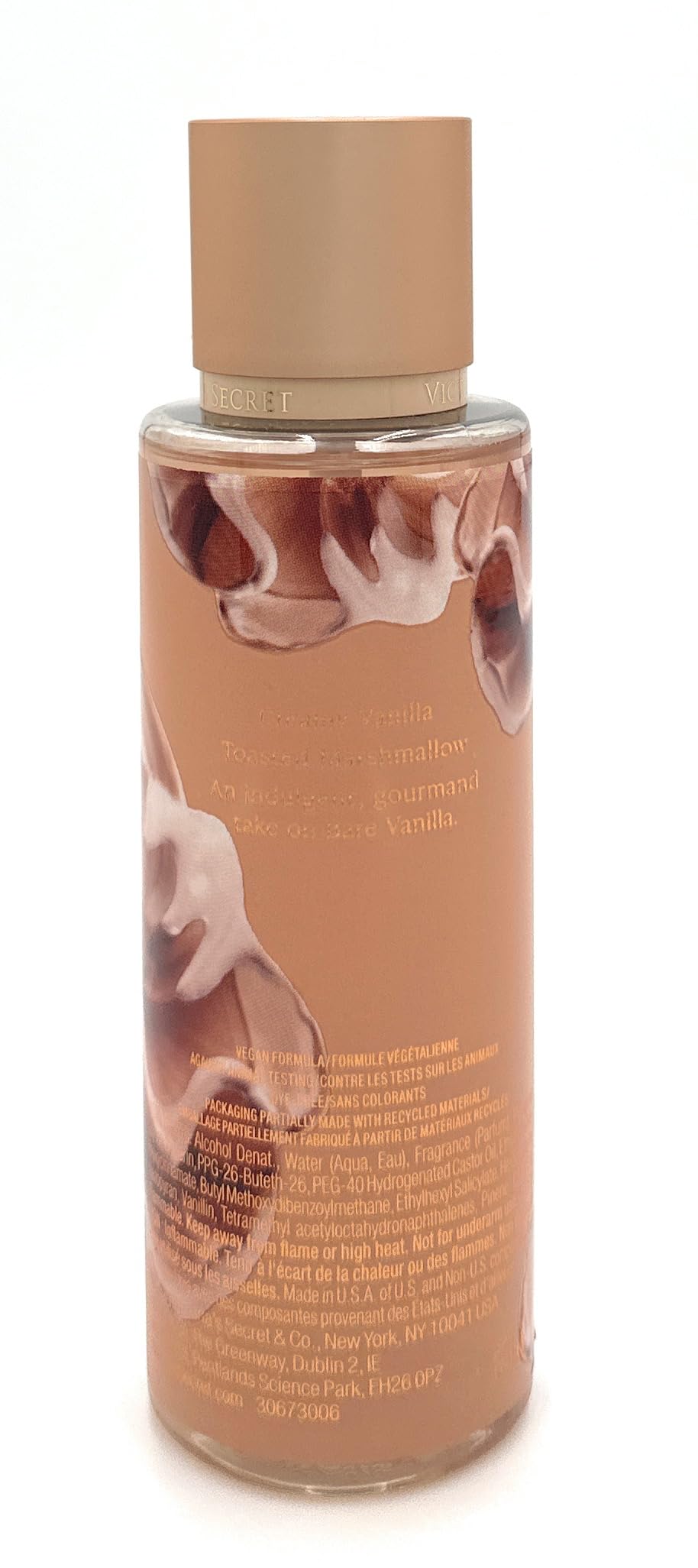 Victoria's Secret Fragrance Mist Bare Vanilla Brulee 8.4 Fl Oz