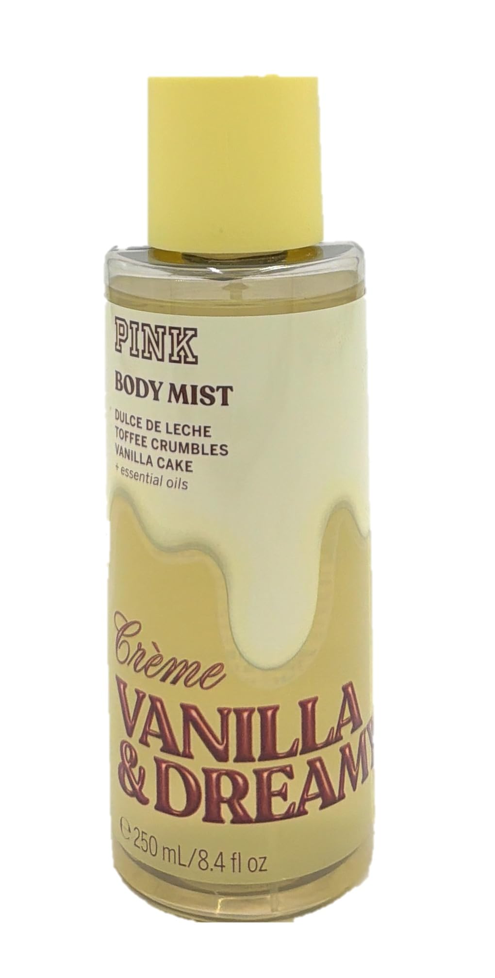 Victoria's Secret Pink Creme Vanilla & Dreamy Body Mist 8.4 Fl Oz