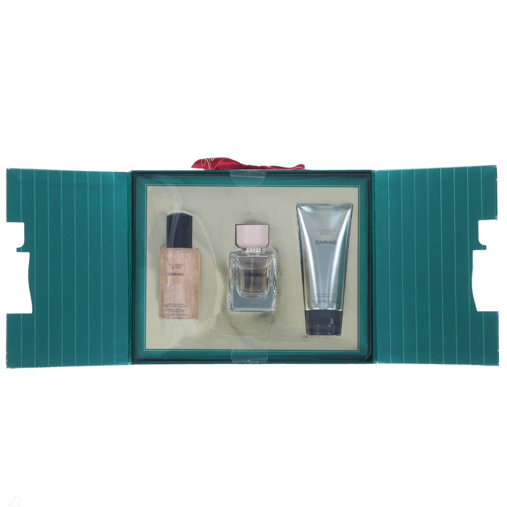 Victoria's Secret Daring 3 Piece Eau De Parfum Mist Lotion Gift Set