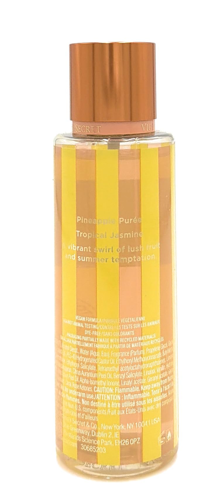 Victoria's Secret Pink Creme Pina Tropicale Body Mist 8.4 Fl Oz