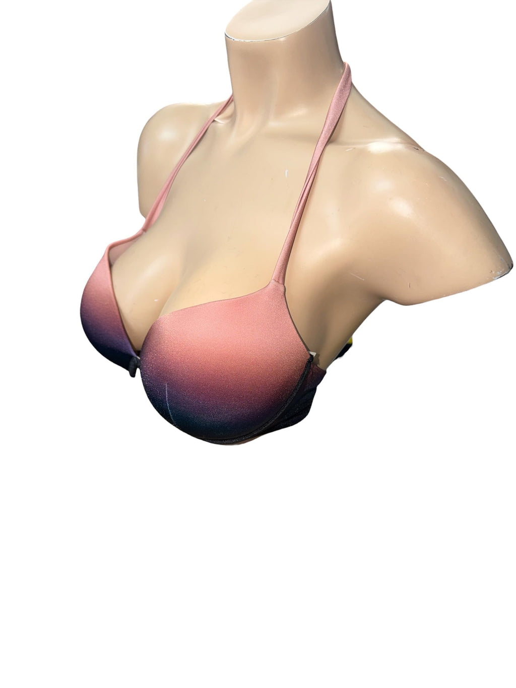 Victoria's Secret Swim Archives Sunset Ombré Push-Up Bikini Top New