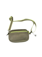 Victoria’s Secret VSX Belt Bag Crossbody Green Mesh Fanny Pack Adjustable Strap Zip Closure New