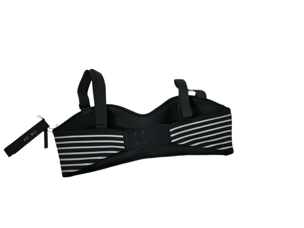 Victoria's Secret VSX Glow Reflective Balconette Sports Bra Color Black/Gray New