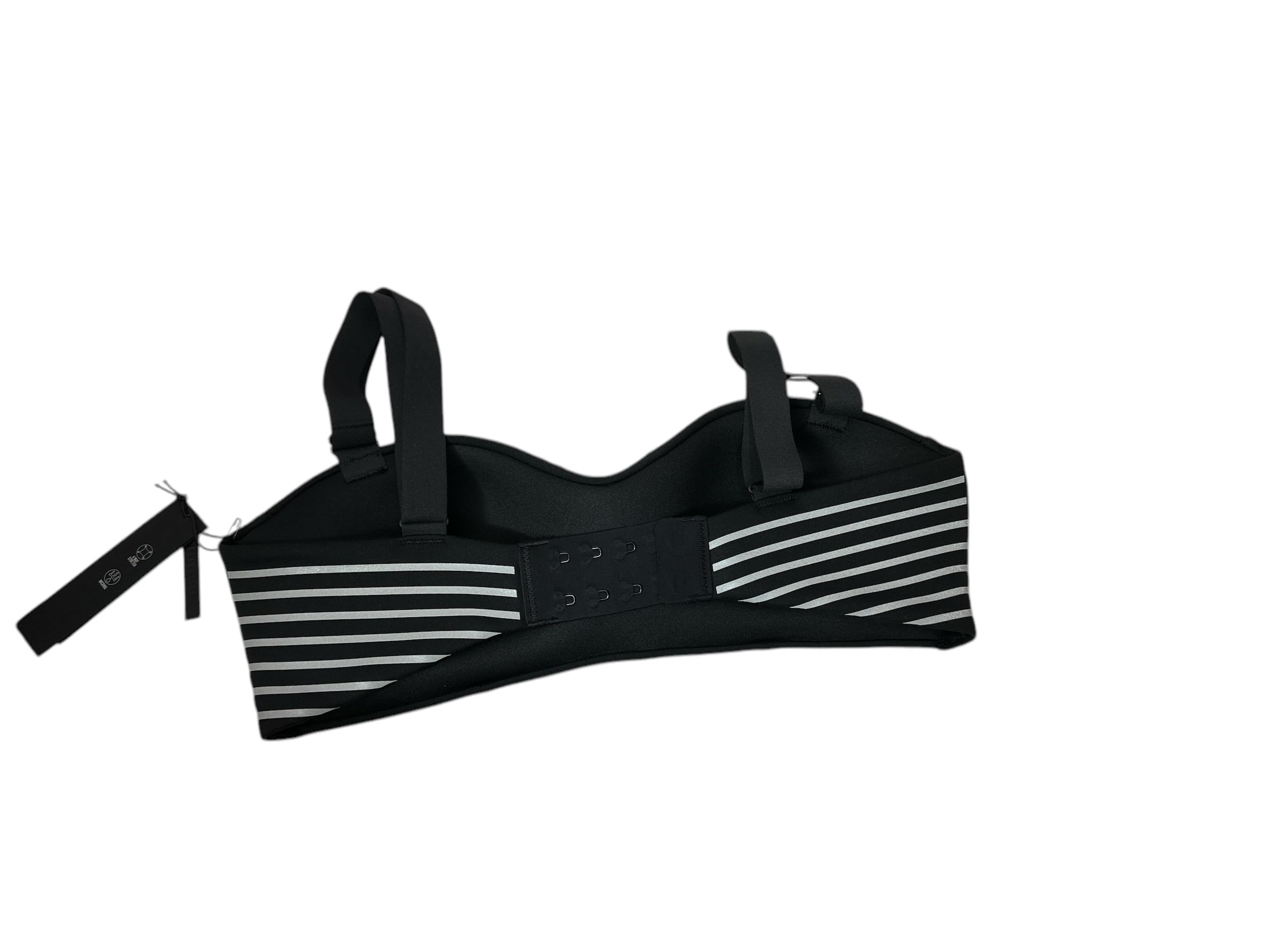 Victoria's Secret VSX Glow Reflective Balconette Sports Bra Color Black/Gray New