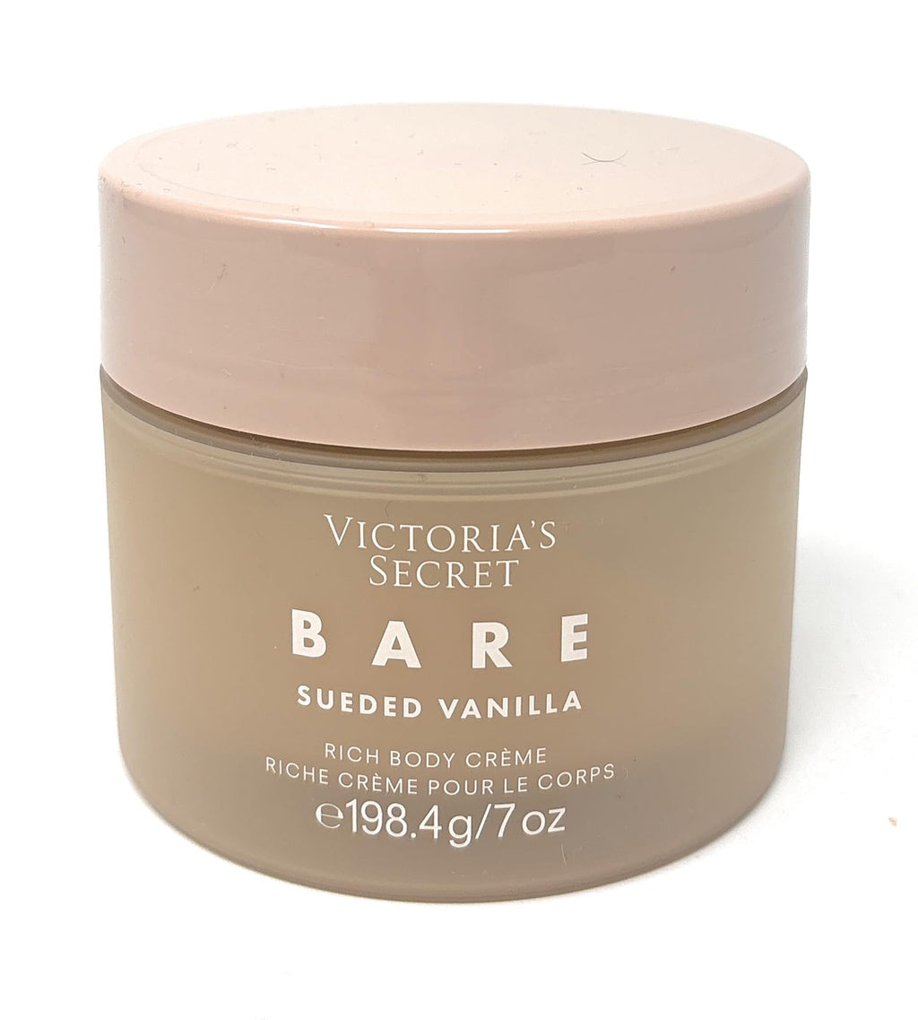 Victoria's Secret Bare Sueded Vanilla Rich Body Cream 7 oz Limited Edition