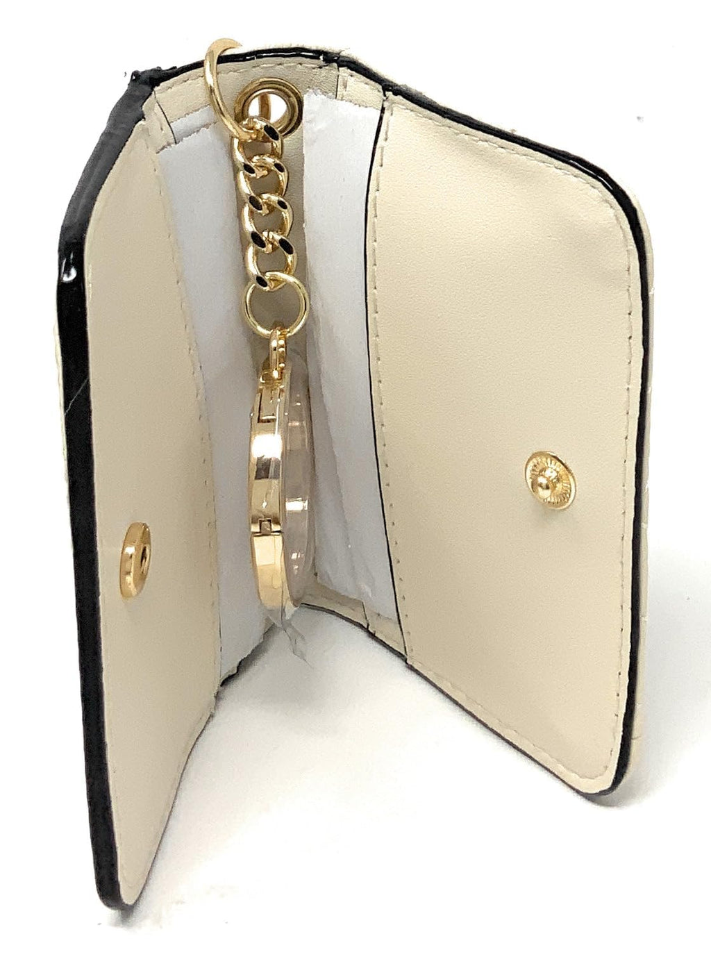 Victoria's Secret Foldable Card Case Keychain (Cream)