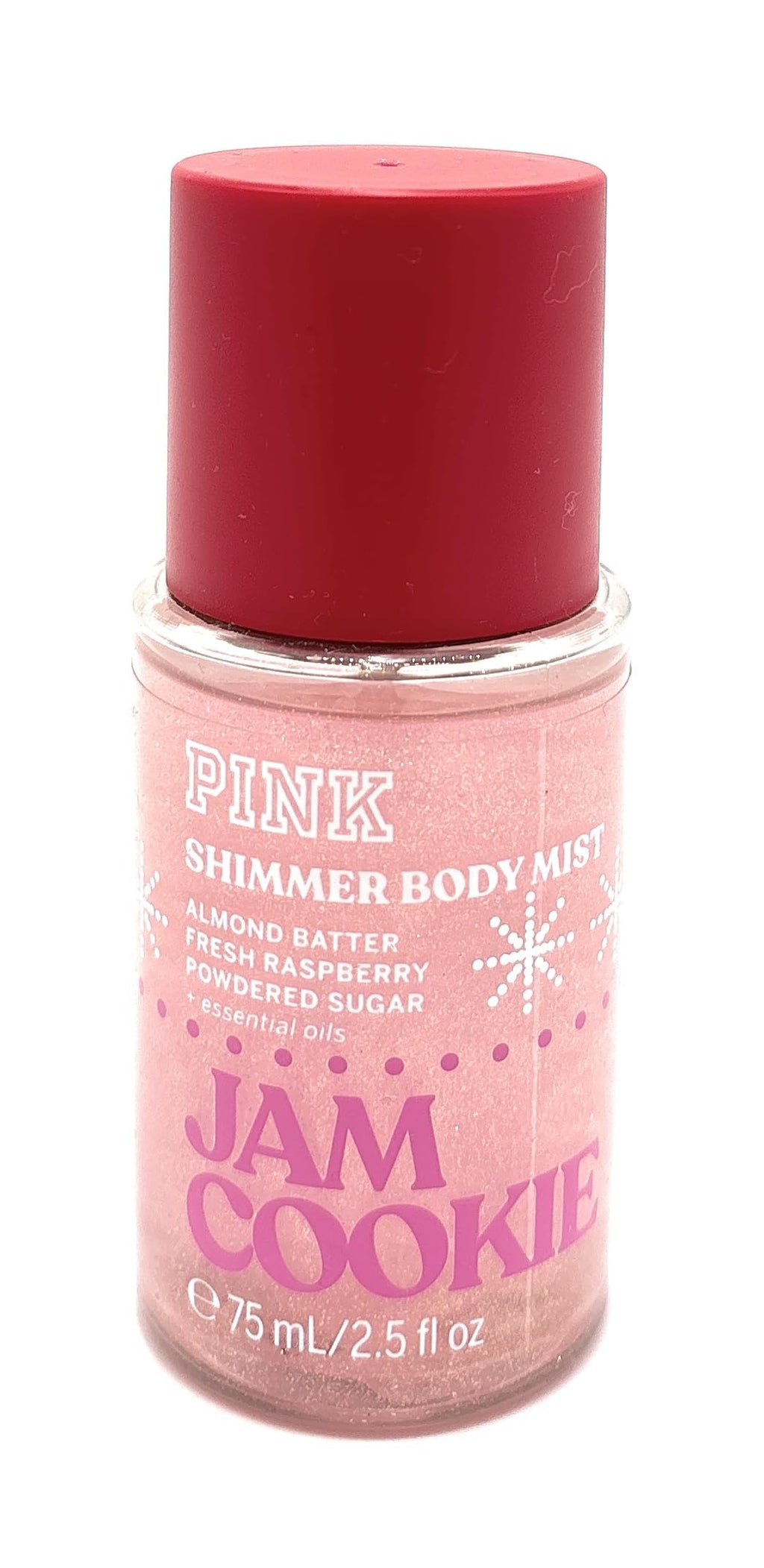 Victoria's Secret PINK Jam Cookie Shimmer Mini Body Mist 2.5 fl oz Limited Edition