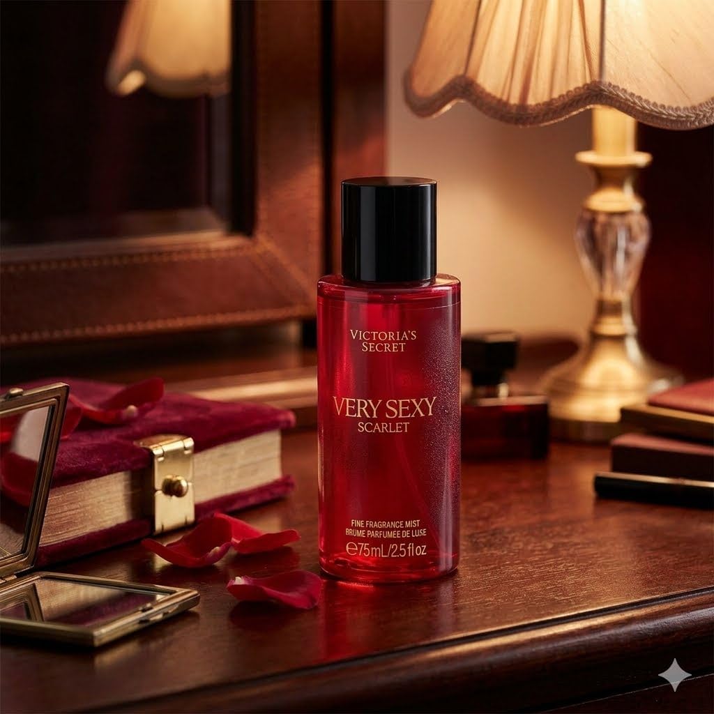 Victoria's Secret Very Sexy Scarlet Fine Fragrance Travel Mist 2.5 Fl Oz