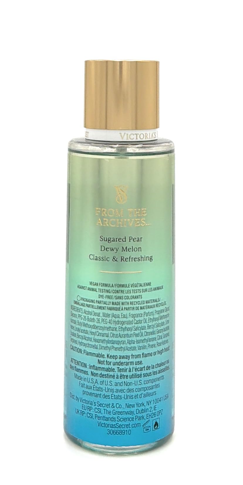 Victoria's Secret Pear Glace Fragrance Body Mist 8.4 Fl Oz