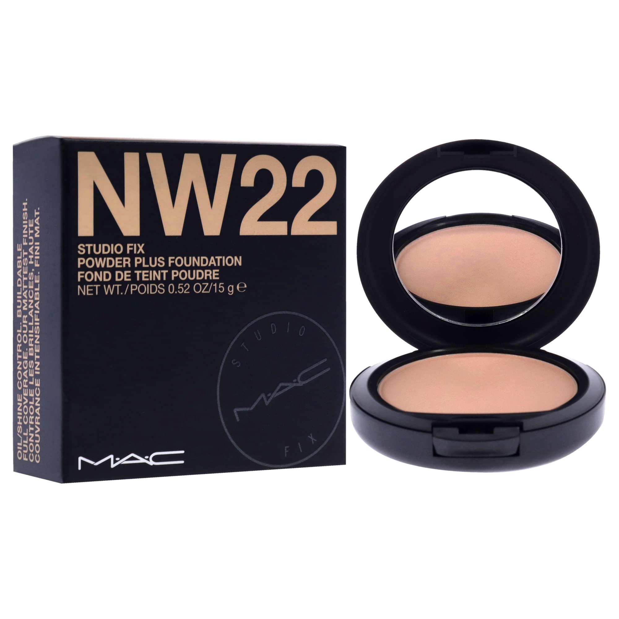 MAC Studio Fix Powder Plus Foundation - NW22 Foundation Women 0.52 oz
