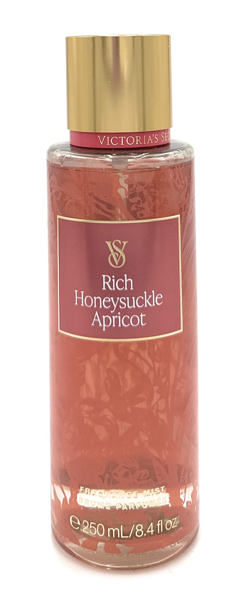 Victoria's Secret Fragrance Mist Rich Honeysuckle Apricot 8.4 Fl Oz
