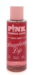 Victoria's Secret Pink Body Mist Strawberry Dip 8.4 Fl Oz