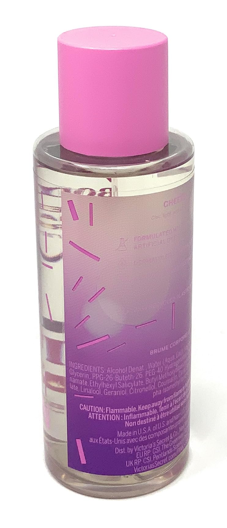 Victoria's Secret PINK Bubbly Fresh & Clean Body Mist 8.4 fl oz