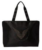 Victoria's Secret Rhinestone Fashion Show Tote Bag Color Black/Gold New