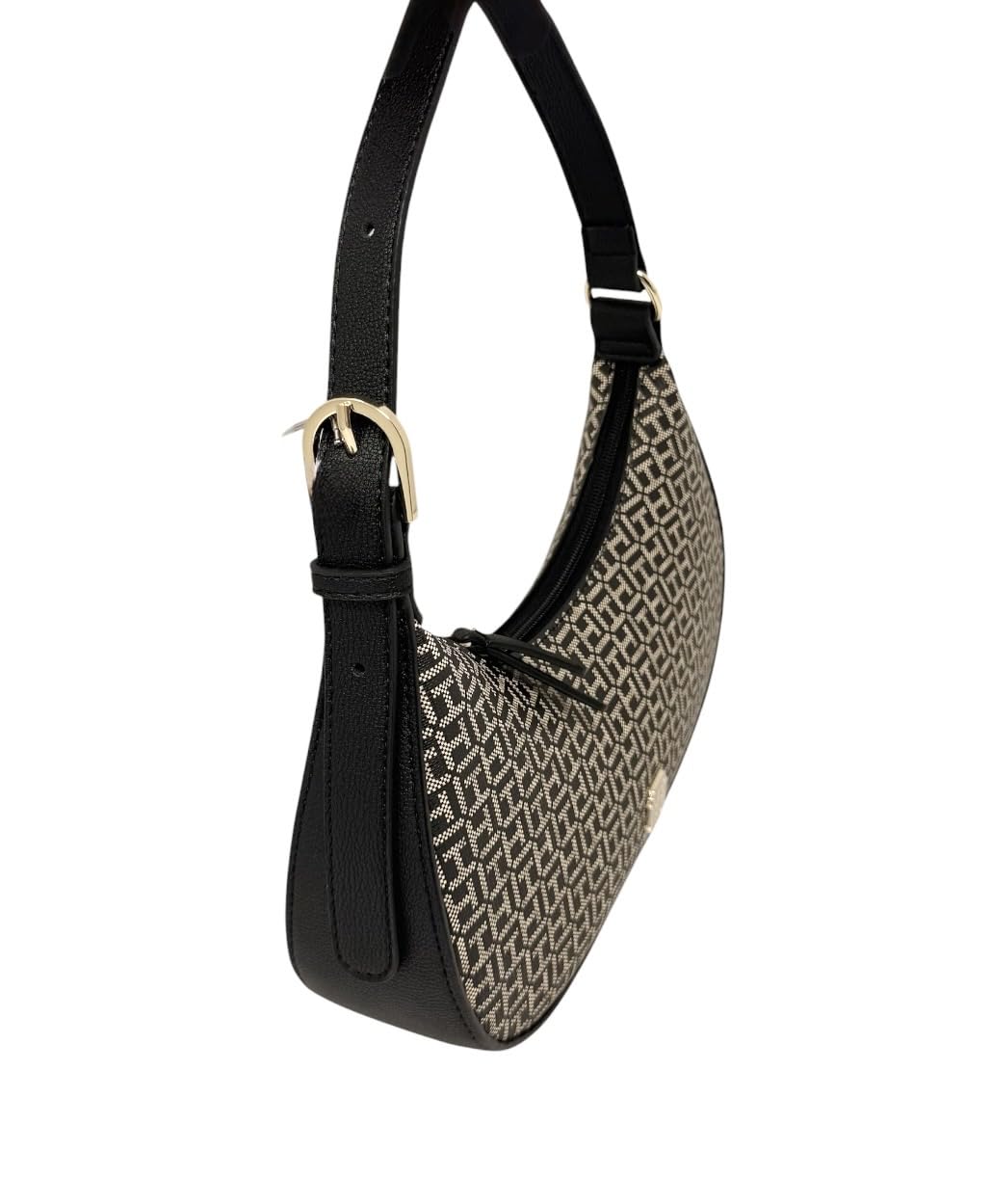 Tommy Hilfiger Women's Sadie Black Logo Shoulder Bag