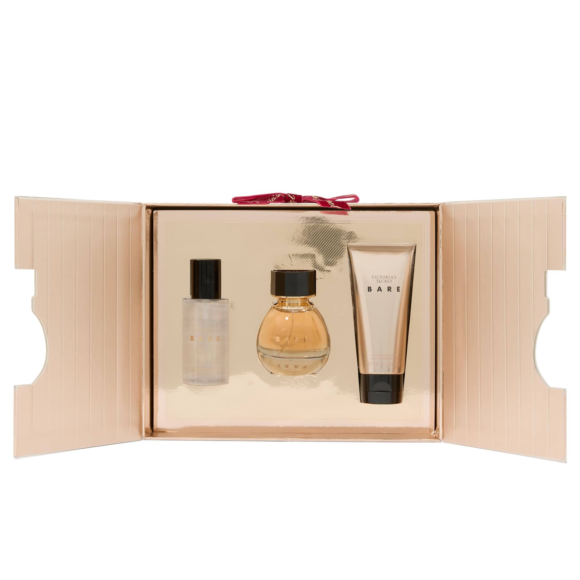 Victoria's Secret 3 Piece Fragrance Gift Set: 1.7 oz Eau de Parfum, Travel Lotion & Mist