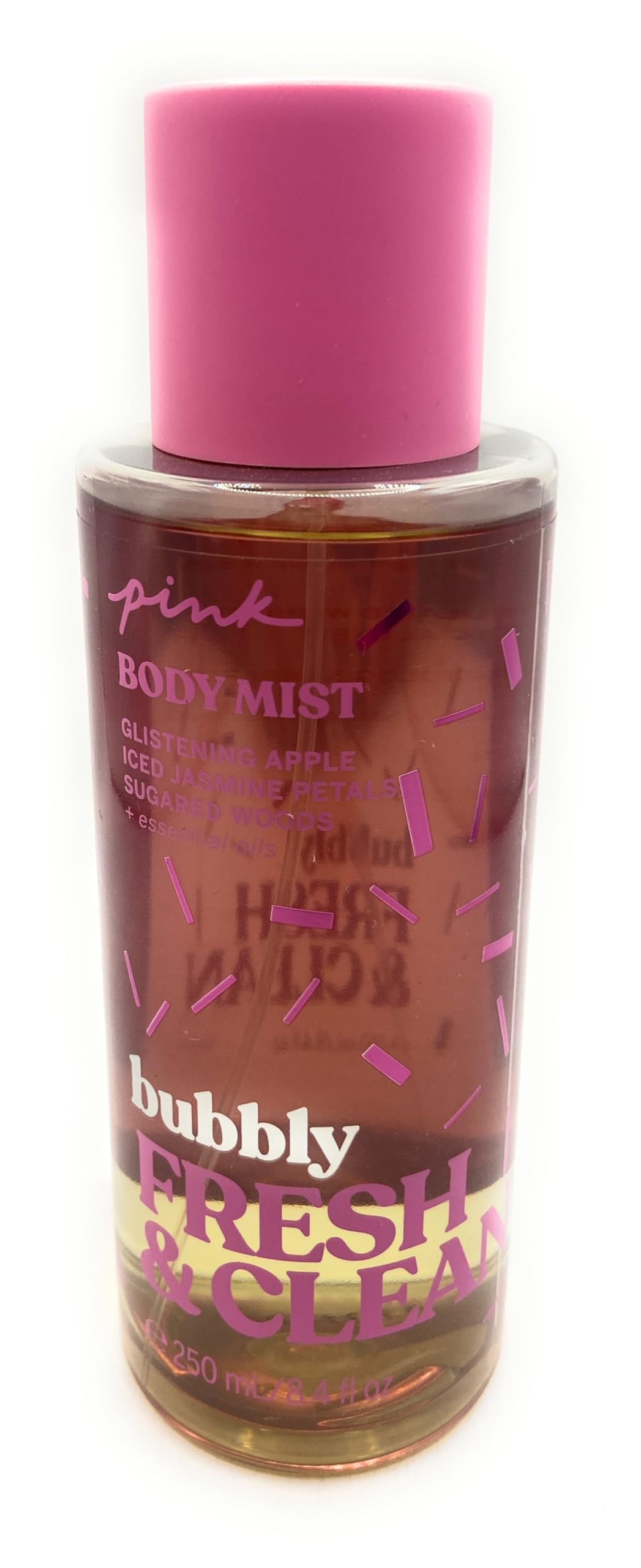 Victoria's Secret Pink Bubbly Fresh & Clean Fragrance Mist for Women, 8.4 fl. oz