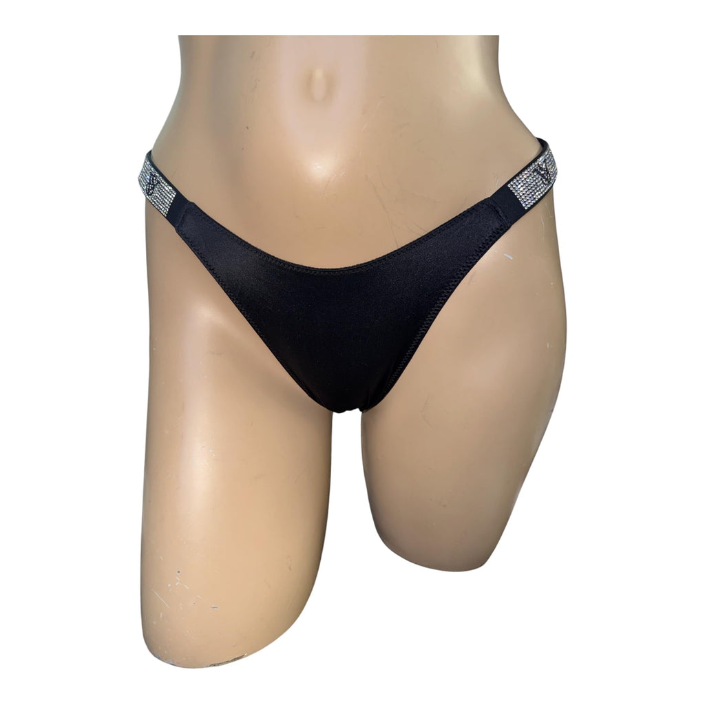 Victoria's Secret Shine Strap Very Sexy Lace Thong Panty Color Black New, Pink
