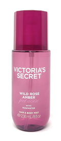 Victoria's Secret Wild Rose Amber Hair & Body Mist 8 fl oz