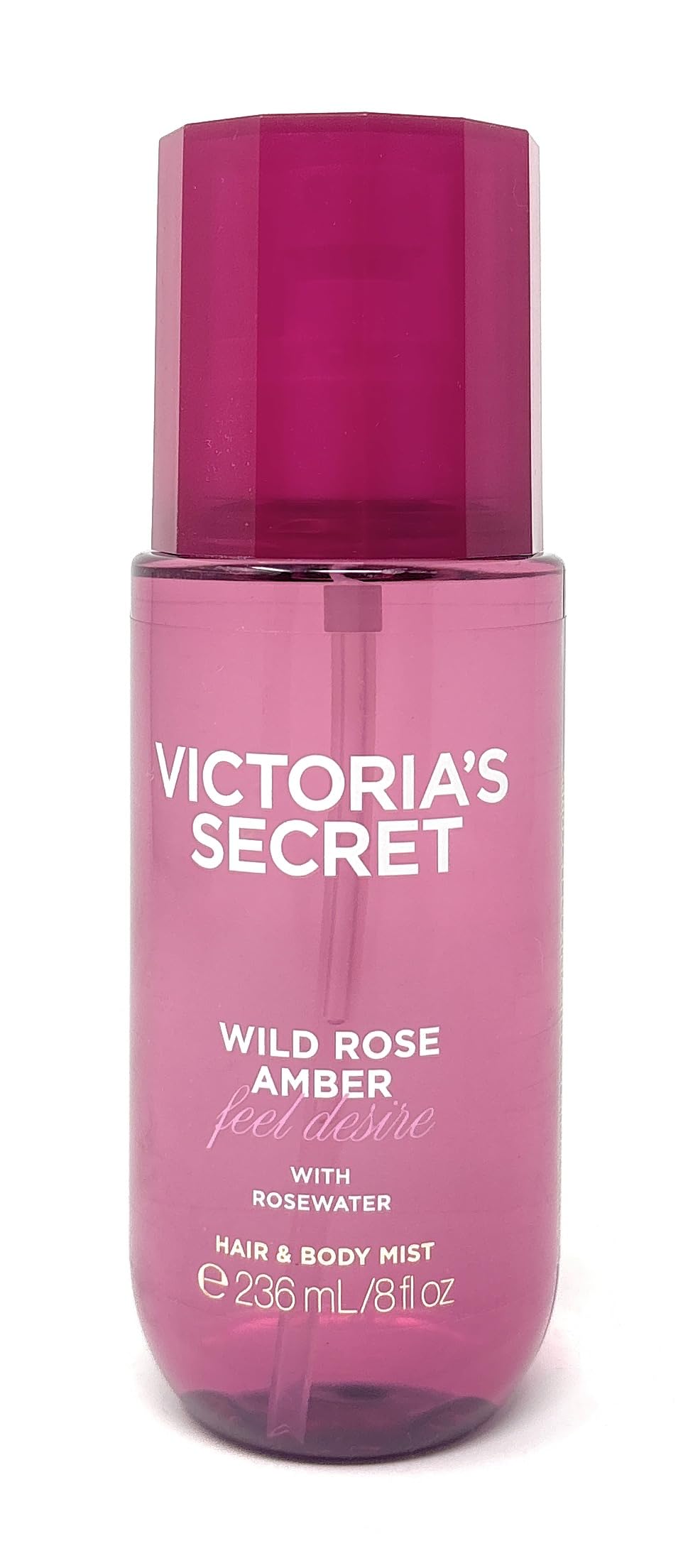 Victoria's Secret Wild Rose Amber Hair & Body Mist 8 fl oz