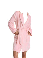 Victoria's Secret Short Cozy Robe Color Pink New (US, Alpha, X-Small, Small, Regular, Regular, Pretty Blossom/Pink)