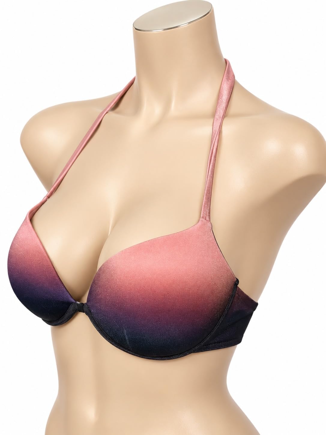 Victoria's Secret Swim Archives Sunset Ombré Push-Up Bikini Top New