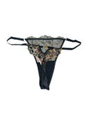Victoria's Secret Leopard Embroidery Adjustable Thong Panty New (US, Alpha, Medium, Regular, Regular, Leopard)