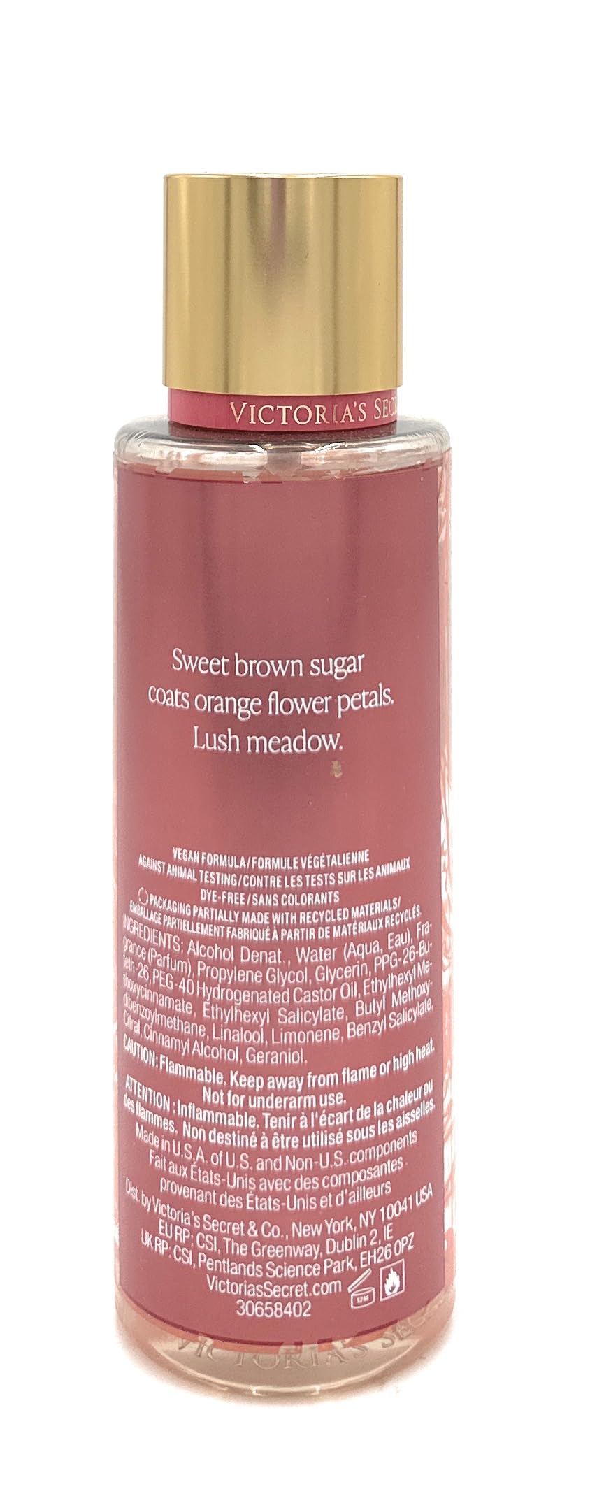 Victoria's Secret Fragrance Mist Rich Honeysuckle Apricot 8.4 Fl Oz