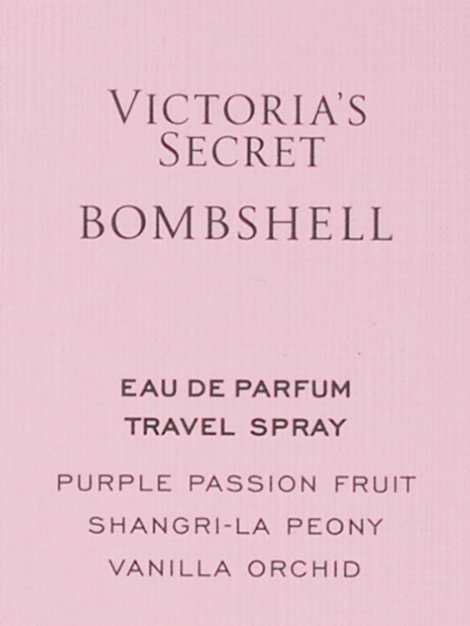 Victoria's Secret Eau de Parfum Travel Spray, Bombshell - .23 fl oz