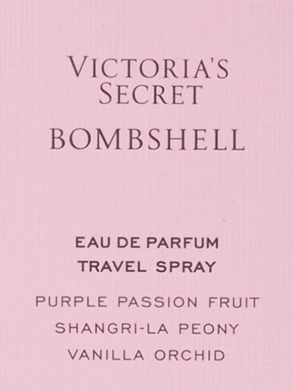 Victoria's Secret Eau de Parfum Travel Spray