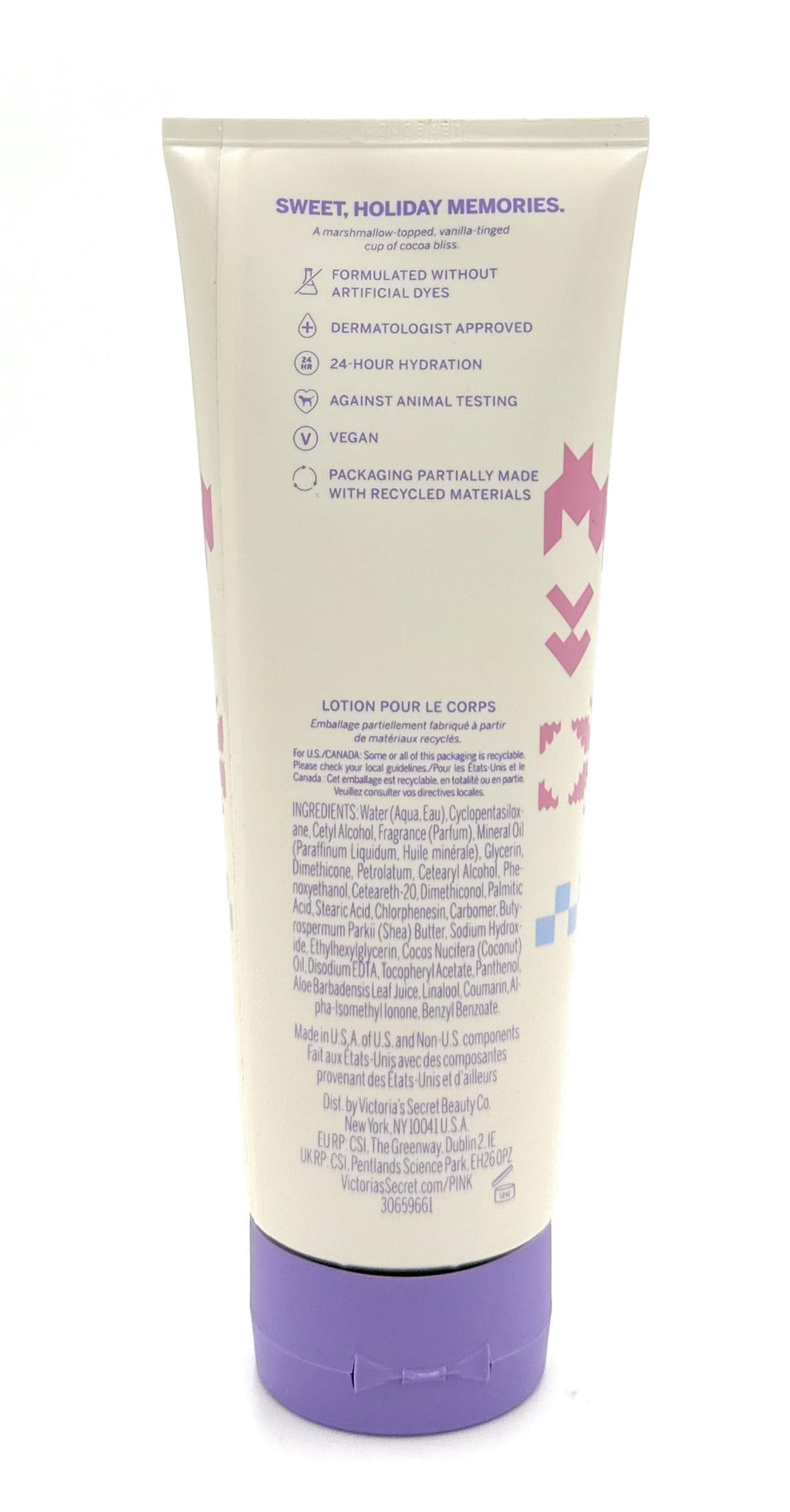 Victoria's Secret Pink Cocoa Vanilla Lotion 8.0 Fl Oz