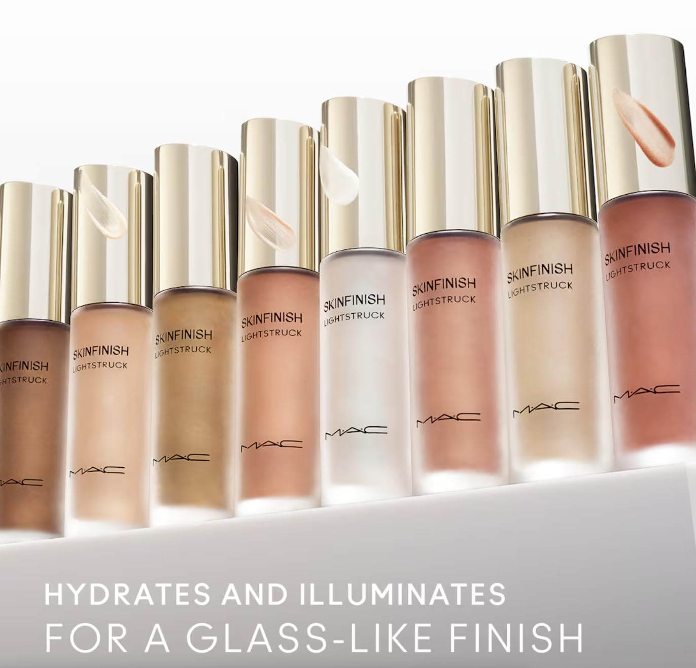MAC Cosmetics Skinfinish Lightstruck Liquid Highlighter, Glacial