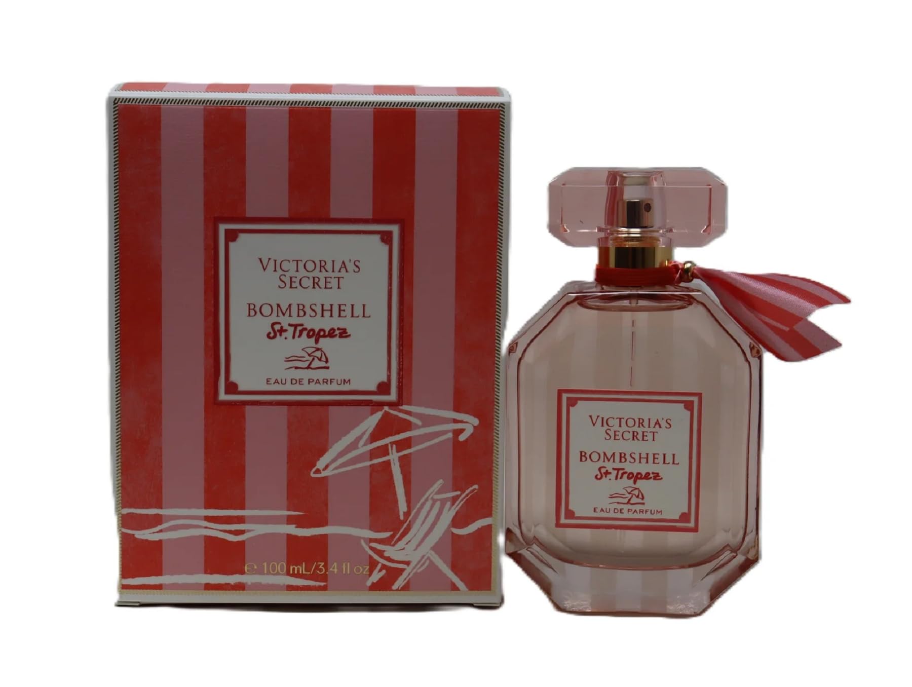 Victoria's Secret Bombshell St. Tropez Eau De Parfum Spray For Women 3.4 Fl Oz Perfume